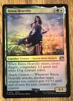 MTG Final Fantasy, Rinoa Heartlily - Foil - Image 1