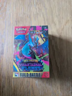 Phantasmal Flames Build and Battle Box Pokemon TCG - Factory Sealed - Image 1