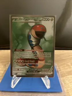 Orthworm ex Pokemon Stellar Crown 162/142 Ultra Rare Near Mint - Image 2