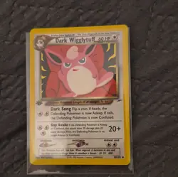 Nintendo Pokemon TCG Dark Wigglytuff 40/105 Team Rocket Unlimited Rare ENG - Image 1