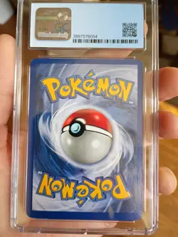 CGC 8 Ditto Pokemon Fossil Unlimited Holo 3/62 - Image 4