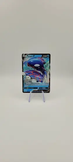 Pokemon TCG: Kyogre V 037/159 Ultra Rare - Crown Zenith - NM - Image 3