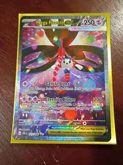 Pokemon TCG Chaos Rising 117/086 Mega Floette Ex Special Illustration Rare Mint - Image 1