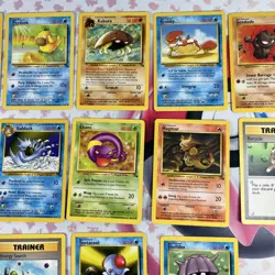Vintage Pokemon Fossil Card Lot of 17 Common/Uncommon LP-MP No Duplicates #23 - Image 4