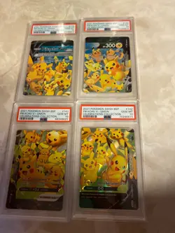 pokemon celebrations pikachu v union psa 10 Make a Offer - Image 1