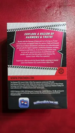 Pokemon TCG White Flare Booster Bundle SV WHT New/Factory Sealed - Image 2
