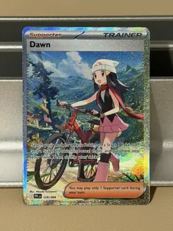 Dawn 129/094 - Phantasmal Flames Special Illustration Rare Holo Pokemon Card NM - Image 1