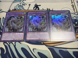 Yugioh Fata Dragon Ultra Rare BLZD-EN082 Near Mint x3 - Image 1