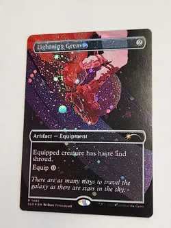 MTG Magic Secret Lair: Through The Wormhole Galaxy Foil Complete - Sol Ring - Image 1