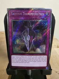 Yugioh! Tachyon Transmigration - RA04-EN220 - Platinum Secret Rare - 1st Edition - Image 1