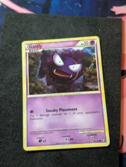 Pokemon Card Gastly LP Triumphant Common 63/102 - Image 1