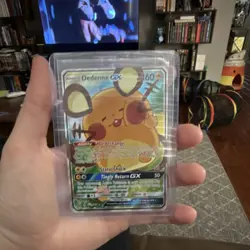 Pokemon Dedenne GX 195A/214 Alternate Art Holo Promo GX Card - Image 1