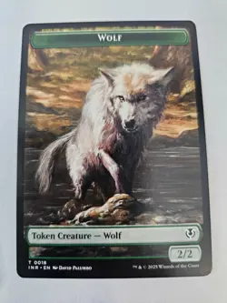 MTG Wolf | Wolf Double Sided Token- Innistrad Remastered - Image 1