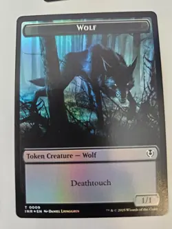 MTG Wolf | Wolf Double Sided Token- Innistrad Remastered - Image 2