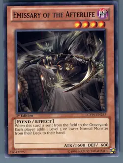 Yugioh Emissary of the Afterlife - Common - 1st Edition - LCYW-EN255 Card - Image 1