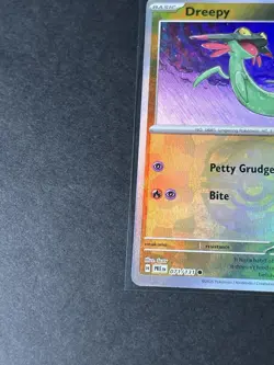 Pokemon TCG Dreepy Prismatic Evolutions Card 071/131 Masterball Reverse Holo - Image 4