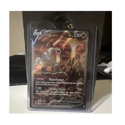Pokemon Entei V Ultra Rare Full Art Holo GG36/GG70 Crown Zenith Card - Image 1