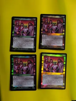 Goblin Legionnaire x4. Playset. Soldier. Apocalypse. Old Border FOIL. MTG 4 Card - Image 1