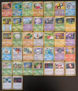 2007 Pokemon Diamond & Pearl Base Set 37 Card Lot - Image 1