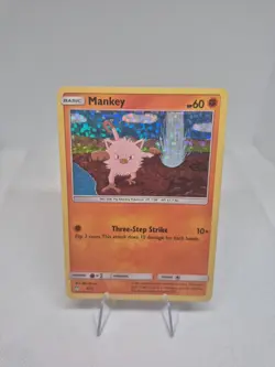 Mankey 8/12 Holo Mc Donalds Promo 2019 - Pokemon Card TCG B3 - Image 1