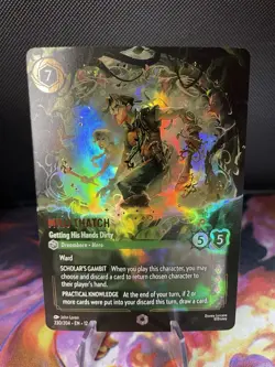 Milo Thatch - Getting His Hands Dirty (Enchanted) 230/204 Wilds Unknown Holo - Image 1