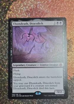 Ebondeath, Dracolich Adventures in the Forgotten Realms Regular - Image 1