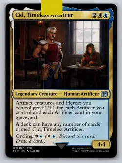 Cid, Timeless Artificer (0407) Final Fantasy Regular - Image 1