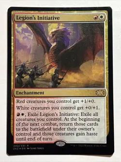 1x Legion's Initiative - Foil - Double Masters 2022 - Near Mint, English - MTG! - Image 1