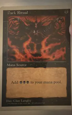 Dark Ritual MTG Core Set 5th Edition Regular - Image 1