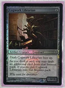 MTG Cogwork Librarian Conspiracy Foil NM/Mint - Image 1