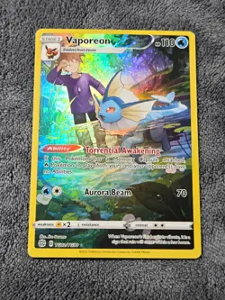 Vaporeon TG02/TG30 Holo - Pokemon SWSH09: Brilliant Stars Trainer Gallery - Image 1