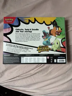 Pokemon TCG Ascended Heroes First Partner Deluxe Pin Collection Box Sealed New - Image 2