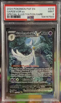 2024 POKEMON PAF EN-PALDEAN FATES SPECIAL ILLUSTRATION RARE GARDEVOIR EX PSA 9 - Image 1