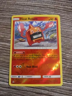 Heat Rotom 24/156 Pokemon Ultra Prism Reverse Holo Rare TCG LP - Image 1