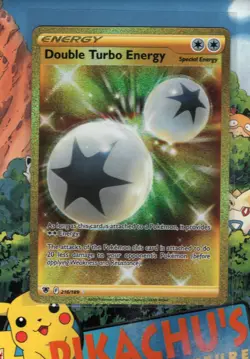 Pokemon TCG Double Turbo Energy 216/189 Gold Secret Rare Astral Radiance NM/M - Image 1
