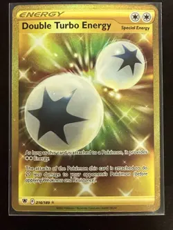 Double Turbo Energy - 216/189 - Secret Rare - Astral Radiance - Pokemon - NM/M - Image 1