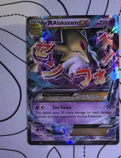The Pokemon Company M Alakazam EX 26/124 Fates Collide Ultra Rare Holo English - Image 1