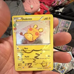 The Pokemon Company Dedenne Uncommon Holo RC10/RC32 Radiant Basic Lightning 60 … - Image 1