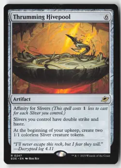MTG - Thrumming Hivepool R Edge of Eternities 247 LP-NM - Image 1