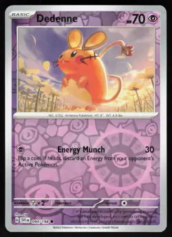 Dedenne 094/198 Common Scarlet & Violet Pokemon Reverse Holo Near Mint - Image 1