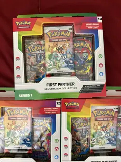 Pokemon First Partner Illustration Collection Set of 5 - Sealed - Image 2