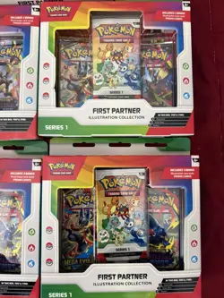 Pokemon First Partner Illustration Collection Set of 5 - Sealed - Image 3