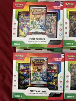 Pokemon First Partner Illustration Collection Set of 5 - Sealed - Image 4