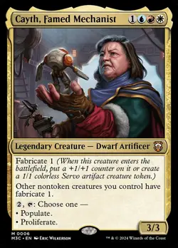 1x Cayth, Famed Mechanist NM Eng MTG - Modern Horizons 3 Commander - Image 1