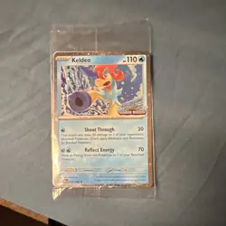 Pokemon TCG Keldeo 019/086 Chaos rising Barnes and Noble promo sealed - Image 1