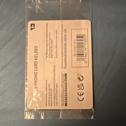 Pokemon TCG Keldeo 019/086 Chaos rising Barnes and Noble promo sealed - Image 2