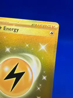 Pokemon Scarlet & Violet Base Set Basic Lightning Energy 257/198 Gold Hyper Rare - Image 4