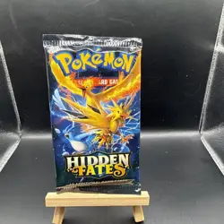4x Sealed Hidden Fates Booster Packs (Pack Art Set) - Pokemon TCG - Image 3
