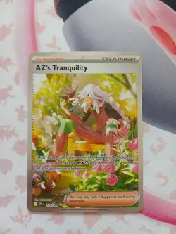 AZs Tranquillity Pokemon TCG 120/086 SIR Chaos Rising English - Image 1