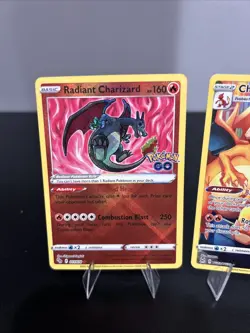 Charizard Lot Lost Original Charizard And Pokemon Go Radiant Charizard - Image 3